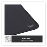 Logitech® Studio Series Non-Skid Mouse Pad, 7.9 x 9.1, Graphite (LOG956000035) Each