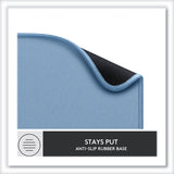 Logitech Studio Series Non-Skid Mouse Pad, 7.9 x 9.1, Blue Gray (LOG956000038) Each