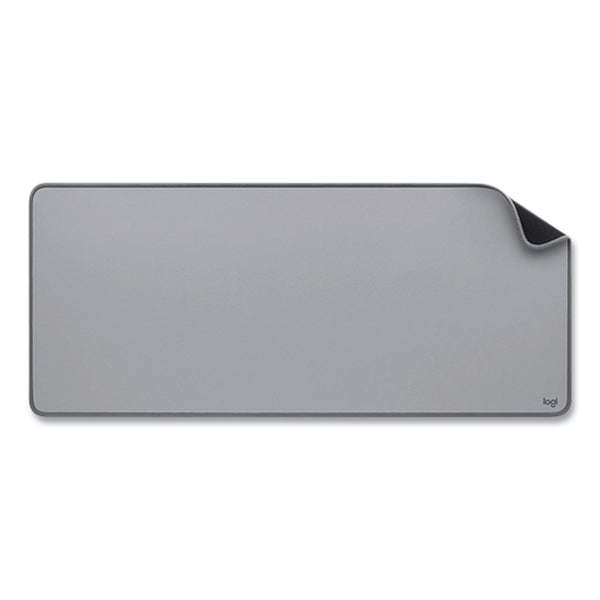 Logitech® Studio Series Polyester Desk Mat, 27.5 x 11.8, Mid Gray (LOG956000047) Each