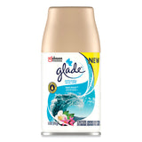 Glade® Automatic Air Freshener, Aqua Waves, 6.2 oz, 4/Carton (SJN325078)