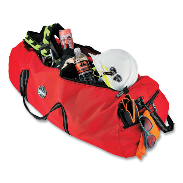 ergodyne® Arsenal 5020 Gear Duffel Bag, Nylon, Large, 14 x 35 x 14,  Red, Ships in 1-3 Business Days (EGO13022)