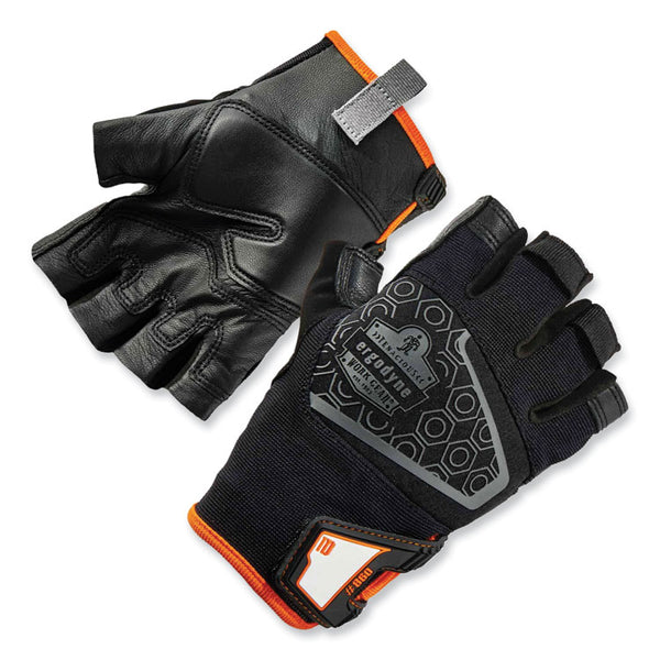 ergodyne® ProFlex 860 Heavy Lifting Utility Gloves, Black, 2X-Large, Pair, Ships in 1-3 Business Days (EGO17286) 1 Pair
