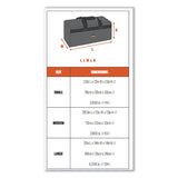 ergodyne® Arsenal 5020P Gear Duffel Bag, Polyester, Extra Small, 9 x 18 x 9, Black, Ships in 1-3 Business Days (EGO13319) Each