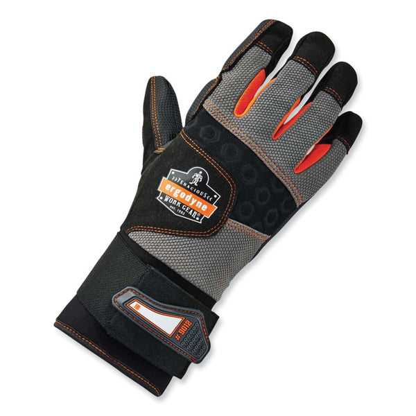 ergodyne® ProFlex 9012 Certified AV Gloves + Wrist Support, Black, 2X-Large, Pair, Ships in 1-3 Business Days (EGO17736) 1 Pair
