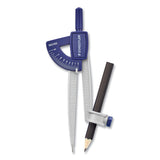 Staedtler Student Compass, 8.5" Maximum Diameter, Plastic, Blue (STD557SCBKA6) Each