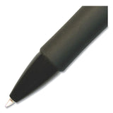 Stride StrideRio Gel Pen, Retractable, Medium 0.7 mm, Black Ink, Translucent Black Barrel, 12/Box (STW52001)