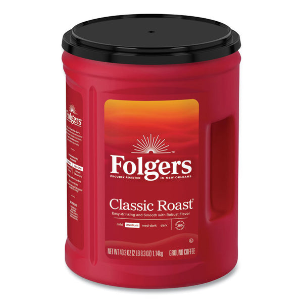 Folgers® Coffee, Classic Roast, 40.3 oz Can (FOL0529C)