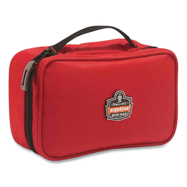 ergodyne® Arsenal 5876 Small Buddy Organizer, 2 Compartments, 4.5 x 7.5 x 3, Red, Ships in 1-3 Business Days (EGO13223) Each