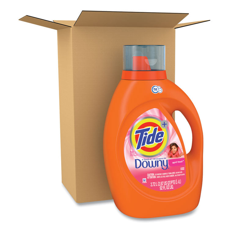 Tide® Touch of Downy Liquid Laundry Detergent, Original Touch of Downy Scent, 92 oz Bottle (PGC00211)