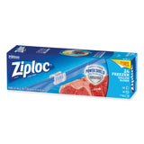 Ziploc® Slider Freezer Bags, 1 gal, 9.5" x 2.63" x 10.56", Clear, 24/Box (SJN316485) Each