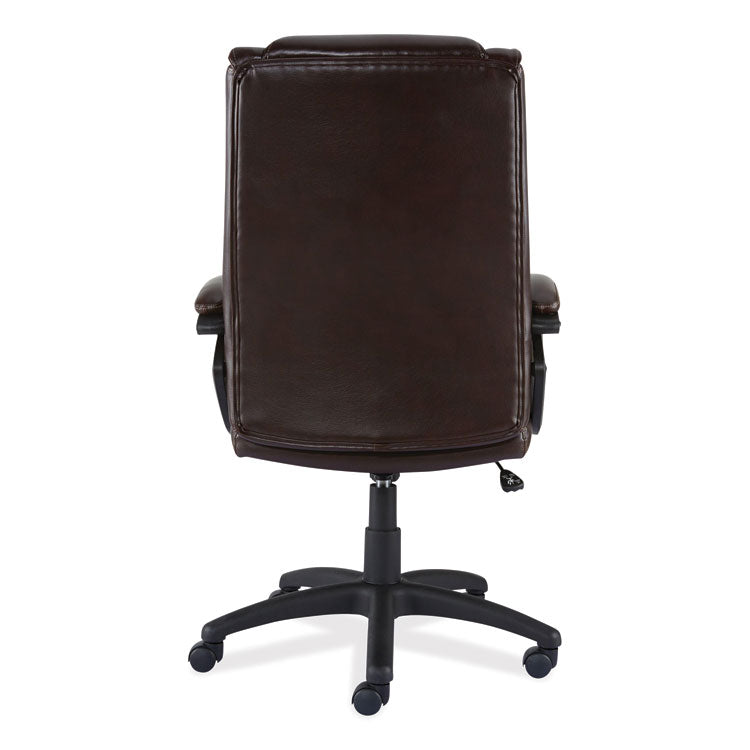 Alera® Alera Brosna Series Mid-Back Task Chair, Supports Up to 250 lb, 18.15" to 21.77" Seat Height, Brown Seat/Back, Brown Base (ALEBRN42B59) Each