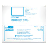 Ziploc® Zipper Freezer Bags, 1 gal, 10.56" x 10.75", Clear, 250/Carton (SJN364937) Case of 250