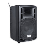 Oklahoma Sound® Wireless PA System with Wireless Tie Clip Microphone, 40 W, Black, Ships in 1-3 Business Days (NPSPRA8000PRA86) Each