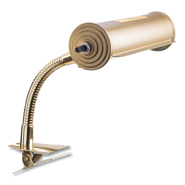 Oklahoma Sound® Brass Reading Light, Gooseneck, 10" High, Gold, Ships in 1-3 Business Days (NPSBRL) Each
