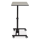 NPS® Sit-Stand Student's Desk, 20.75" x 26" x 27.75" to 44.5", Gray Nebula, Ships in 1-3 Business Days (NPSEDTC)