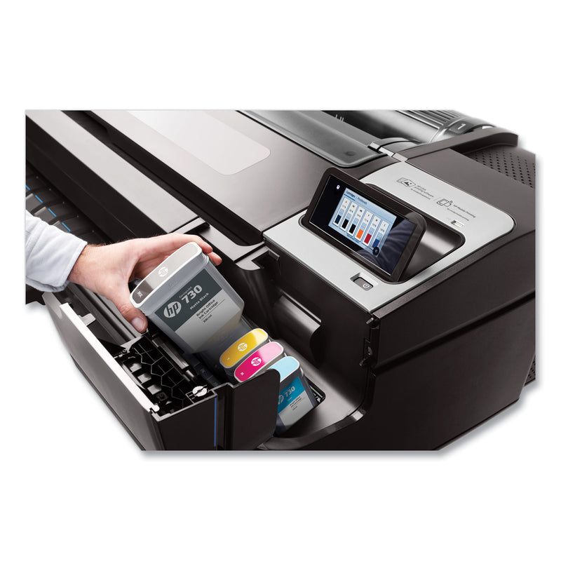 HP DesignJet T1700dr PostScript Large-Format Color Inkjet Printer (HEW1VD88B) Each