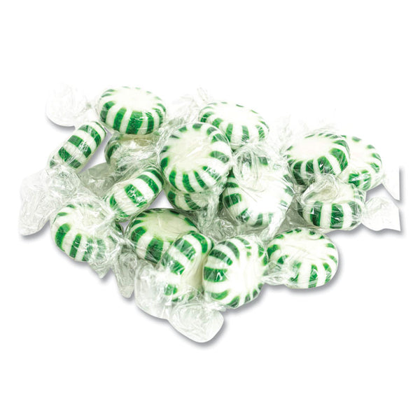 Office Snax® Candy Assortments, Spearmint Candy, 1 lb Bag (OFX00655) Each