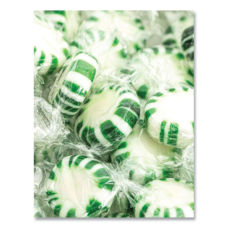 Office Snax® Candy Assortments, Spearmint Candy, 1 lb Bag (OFX00655) Each