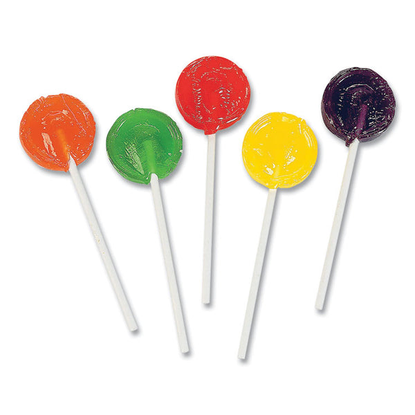 Office Snax® Lick Stix Suckers, Randomly Assorted Flavors, 1.85 lb/Bag (OFX00653)