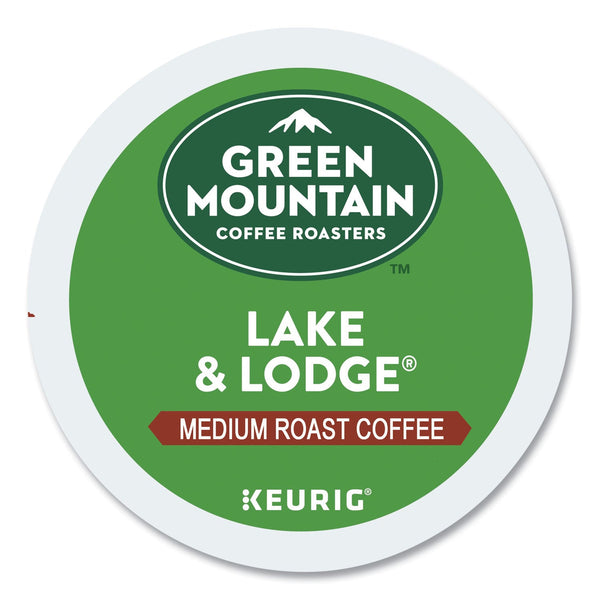 Green Mountain Coffee® Lake and Lodge Coffee K-Cups, Medium Roast, 24/Box (GMT6523) Box of 24