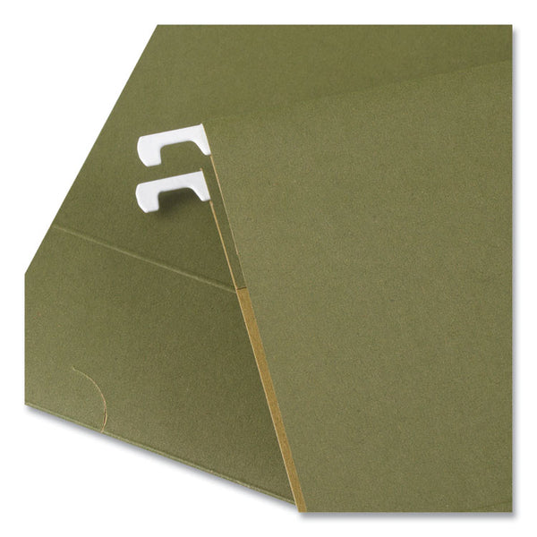 Universal® Hanging File Folders, Legal Size, 1/5-Cut Tabs, Standard Green, 50/Carton (UNV34111)