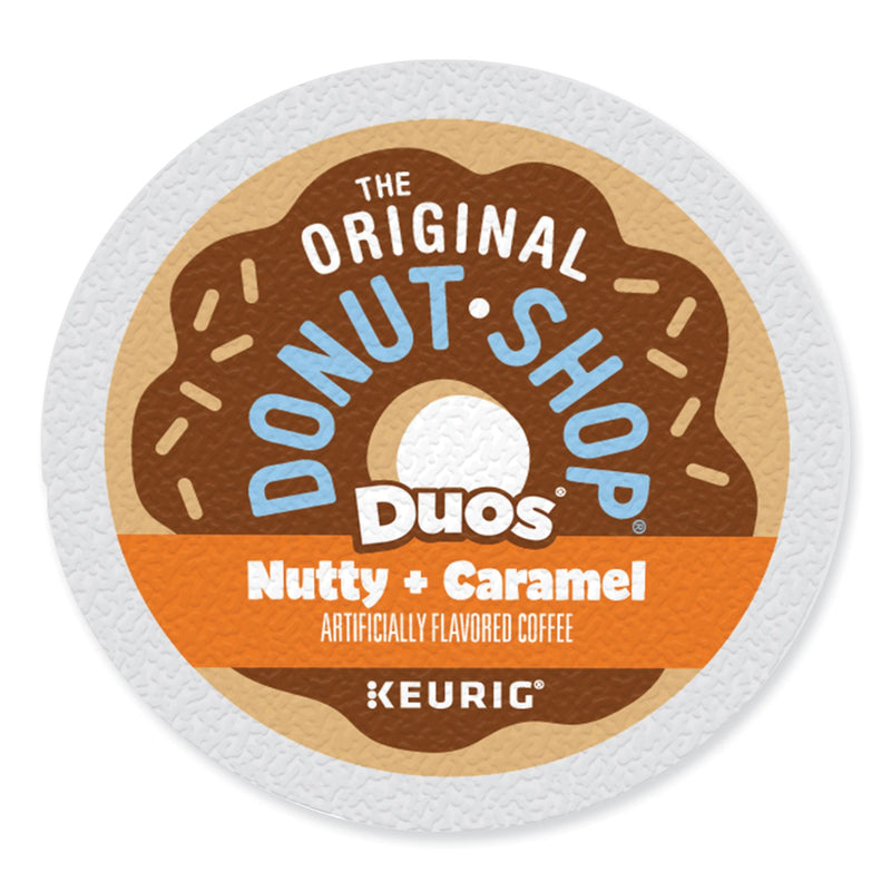 The Original Donut Shop® Nutty Plus Caramel K-Cup, 0.34 oz, 24/Box (GMT7476) Box of 24