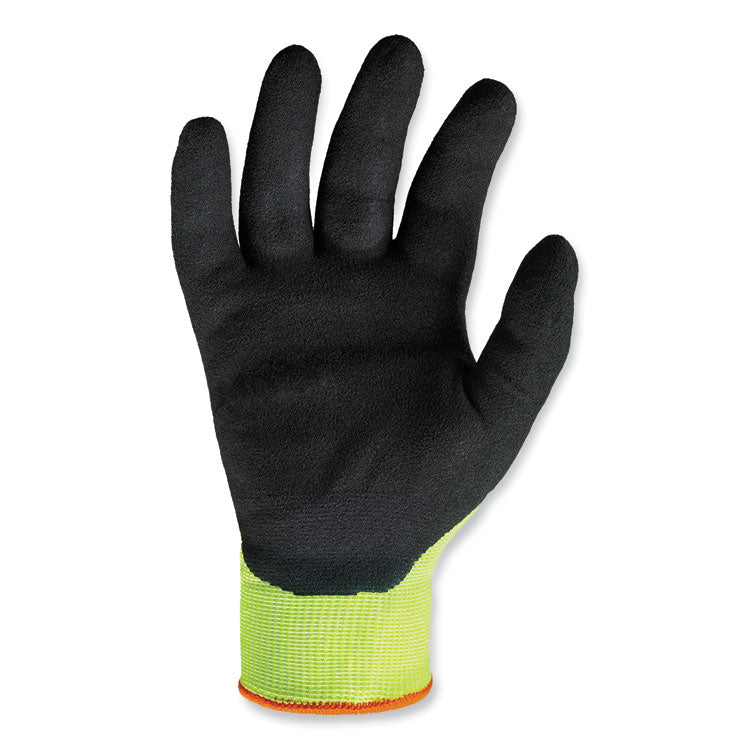 ergodyne® ProFlex 7021 Hi-Vis Nitrile-Coated CR Gloves, Lime, X-Large, Pair, Ships in 1-3 Business Days (EGO17965) 1 Pair