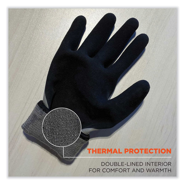 ergodyne® ProFlex 7501-CASE Coated Waterproof Winter Gloves, Gray, X-Large, 144 Pairs/Carton, Ships in 1-3 Business Days (EGO17935) Case of 144