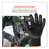 ergodyne® ProFlex 7001 Nitrile-Coated Gloves, Black, 2X-Large, Pair, Ships in 1-3 Business Days (EGO17956) 1 Pair