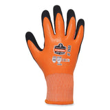 ergodyne® ProFlex 7551-CASE ANSI A5 Coated Waterproof CR Gloves, Orange, Small, 144 Pairs/Carton, Ships in 1-3 Business Days (EGO17992) Case of 144