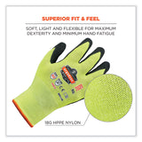 ergodyne® ProFlex 7021 Hi-Vis Nitrile-Coated CR Gloves, Lime, 2X-Large, Pair, Ships in 1-3 Business Days (EGO17966) 1 Pair