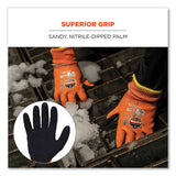 ergodyne® ProFlex 7551-CASE ANSI A5 Coated Waterproof CR Gloves, Orange, Small, 144 Pairs/Carton, Ships in 1-3 Business Days (EGO17992) Case of 144