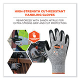 ergodyne® ProFlex 7031 ANSI A3 Nitrile-Coated CR Gloves, Gray, Small, Pair, Ships in 1-3 Business Days (EGO17982) 1 Pair