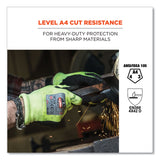 ergodyne® ProFlex 7041-CASE ANSI A4 Nitrile Coated CR Gloves, Lime, 2X-Large, 144 Pairs/Carton, Ships in 1-3 Business Days (EGO17826) Case of 144