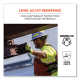 ergodyne® ProFlex 7021-CASE Hi-Vis Nitrile Coated CR Gloves, Lime, X-Large, 144 Pairs/Carton, Ships in 1-3 Business Days (EGO17865) Case of 144