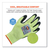 ergodyne® ProFlex 7041-CASE ANSI A4 Nitrile Coated CR Gloves, Lime, X-Large, 144 Pairs/Carton, Ships in 1-3 Business Days (EGO17825) Case of 144