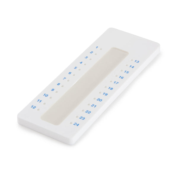 McKesson Capillary Tube Holding Tray 24 Place, Wax Sealant For Microhematocrit Capillary Tubes (862529_BX) 10/BX