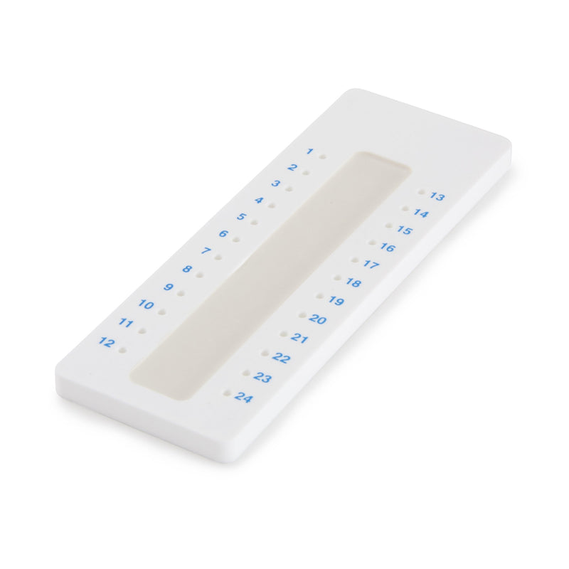 McKesson Capillary Tube Holding Tray 24 Place, Wax Sealant For Microhematocrit Capillary Tubes (862529_EA) 1/EA