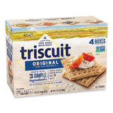 Triscuit Crackers Original with Sea Salt, 8.5 oz Box, 4 Boxes/Pack, Ships in 1-3 Business Days (GRR22002004) Each