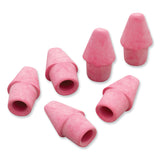 Paper Mate® Arrowhead Eraser Caps, For Pencil Marks, Pink, 144/Box (PAP73015)