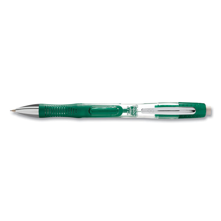 Paper Mate® Clearpoint Elite Mechanical Pencils, 0.7 mm, HB (#2), Black Lead, Blue and Green Barrels, 2/Pack (PAP1799404)