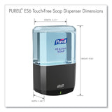 PURELL® ES6 Soap Touch-Free Dispenser, 1,200 mL, 5.25 x 8.8 x 12.13, Graphite (GOJ643401) Each