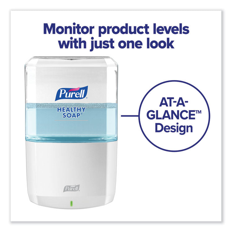 PURELL® ES6 Soap Touch-Free Dispenser, 1,200 mL, 5.25 x 8.8 x 12.13, White (GOJ643001) Each