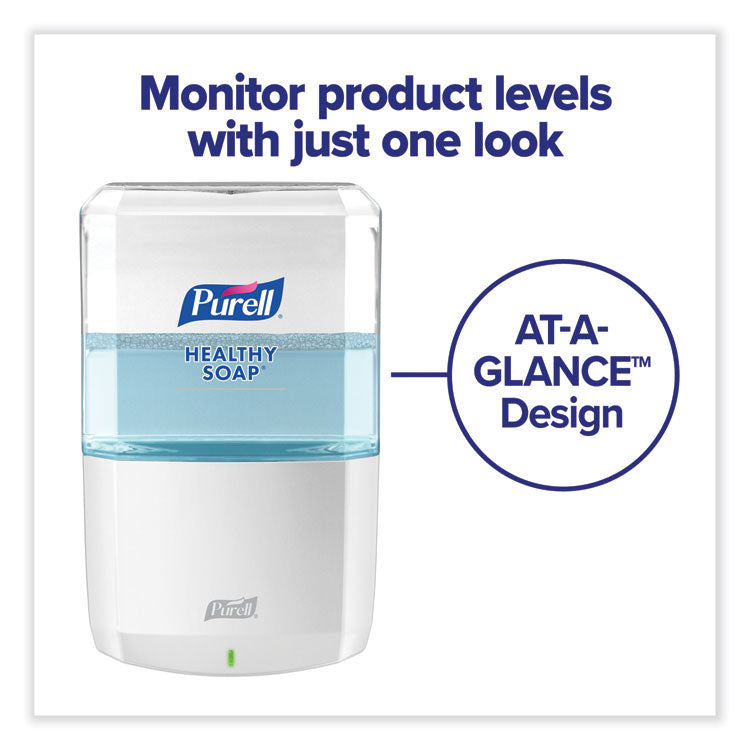 PURELL® ES8 Soap Touch-Free Dispenser, 1,200 mL, 5.25 x 8.8 x 12.13, White (GOJ773001)