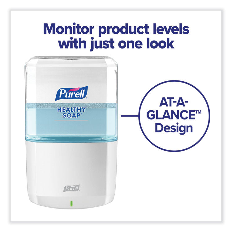 PURELL® ES8 Soap Touch-Free Dispenser, 1,200 mL, 5.25 x 8.8 x 12.13, White (GOJ773001) Each