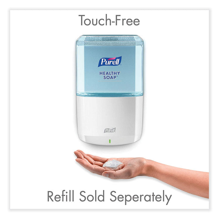 PURELL® ES8 Soap Touch-Free Dispenser, 1,200 mL, 5.25 x 8.8 x 12.13, White (GOJ773001)