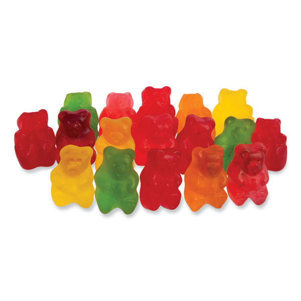 Office Snax® Candy Assortments, Gummy Bears, 1 lb Bag (OFX00669) Each