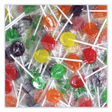 Office Snax® Lick Stix Suckers, Randomly Assorted Flavors, 5 lb Bag (OFX00654) Each