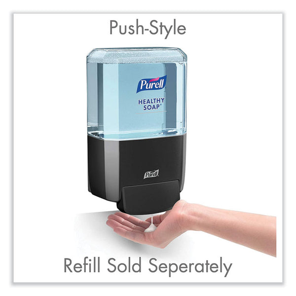 PURELL® ES4 Soap Push-Style Dispenser, 1,200 mL, 4.88 x 8.8 x 11.38, Graphite (GOJ503401)