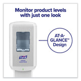 PURELL® CS6 Hand Sanitizer Dispenser, 1,200 mL, 5.79 x 3.93 x 15.64, White (GOJ652001) Each